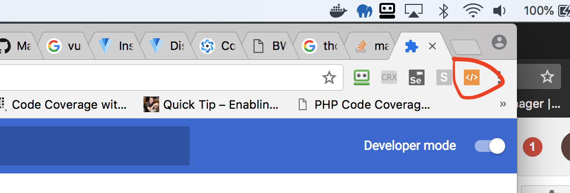 Extension icon